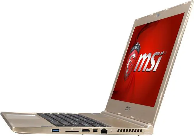 Alt view image 2 of 7 - MSI GS Series - 15.6" 4K / UHD NVIDIA GeForce GTX 970M - Intel Core i7-4710HQ - 16GB Memory - 256 GB SSD - Windows 8.1 64-Bit - Gaming Laptop - IPS (GS60 Ghost Pro 4K-078 )