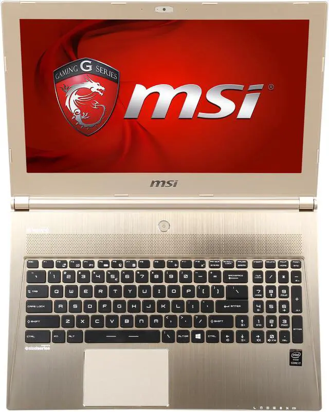 Alt view image 6 of 7 - MSI GS Series - 15.6" 4K / UHD NVIDIA GeForce GTX 970M - Intel Core i7-4710HQ - 16GB Memory - 256 GB SSD - Windows 8.1 64-Bit - Gaming Laptop - IPS (GS60 Ghost Pro 4K-078 )