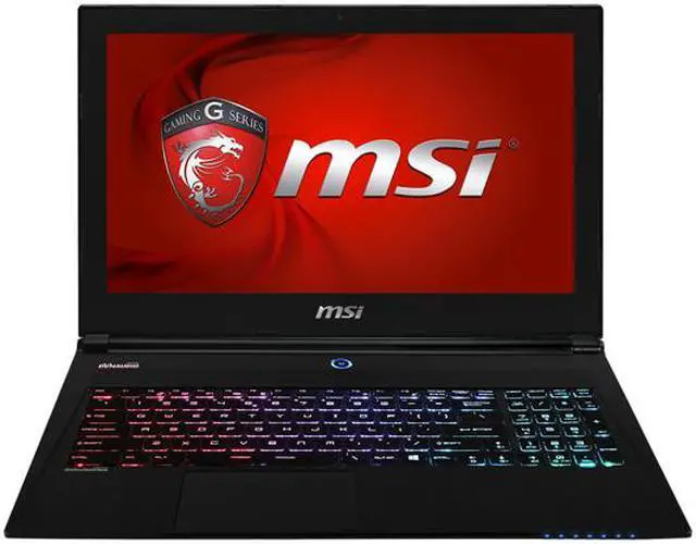 Alt view image 2 of 19 - MSI GS Series - 15.6" 4K / UHD NVIDIA GeForce GTX 970M - Intel Core i7-4710HQ  - 16GB Memory - 128 GB SSD - Windows 8.1 64-Bit - Gaming Laptop - IPS (GS60 Ghost Pro 4K-080 )