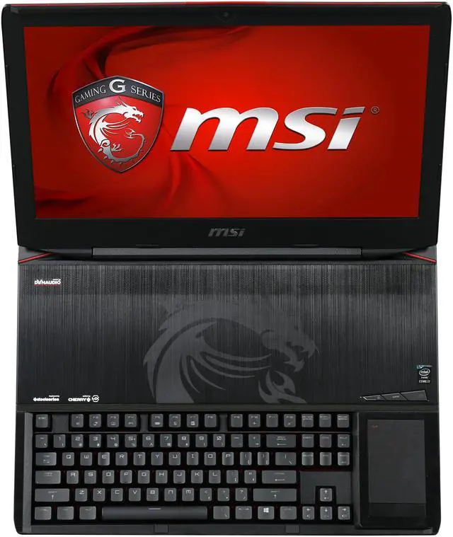 Alt view image 6 of 8 - MSI GT Series - 18.4" NVIDIA GeForce GTX 980M SLI - Intel Core i7-4980HQ  - 24GB Memory - 256 GB SSD - Windows 8.1 64-Bit - Gaming Laptop - (GT80 Titan SLI-009 )