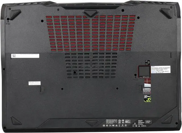 Alt view image 7 of 8 - MSI GT Series - 18.4" NVIDIA GeForce GTX 980M SLI - Intel Core i7-4980HQ  - 24GB Memory - 256 GB SSD - Windows 8.1 64-Bit - Gaming Laptop - (GT80 Titan SLI-009 )