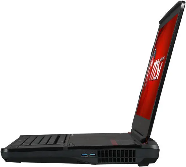 Alt view image 2 of 8 - MSI GT Series - 18.4" NVIDIA GeForce GTX 980M SLI - Intel Core i7-4720HQ - 16GB Memory - 256 GB SSD - Windows 8.1 64-Bit - Gaming Laptop - (GT80 Titan SLI-001 )