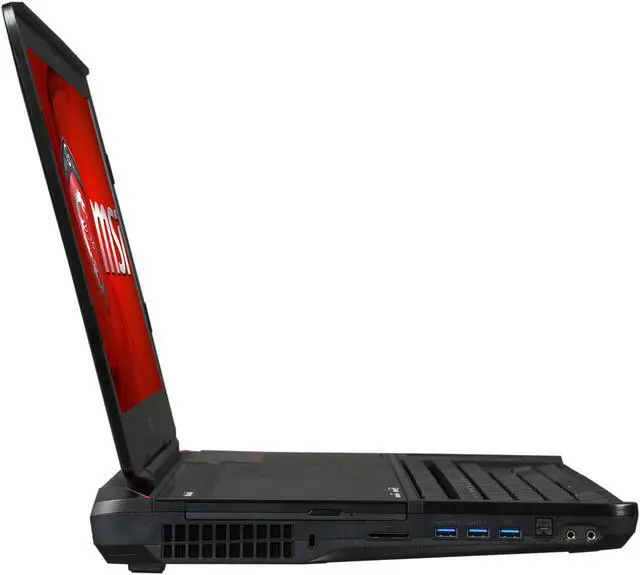 Alt view image 4 of 8 - MSI GT Series - 18.4" NVIDIA GeForce GTX 980M SLI - Intel Core i7-4720HQ - 16GB Memory - 256 GB SSD - Windows 8.1 64-Bit - Gaming Laptop - (GT80 Titan SLI-001 )
