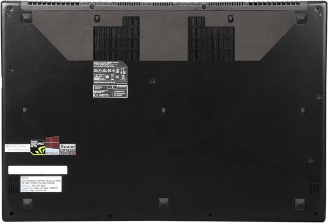 Alt view image 7 of 8 - MSI GS Series - 15.6" NVIDIA GeForce GTX 965M - Intel Core i7-4720HQ - 16GB Memory - 128 GB SSD - Windows 8.1 64-Bit Multi-language - Gaming Laptop - (GS60 Ghost-265 )