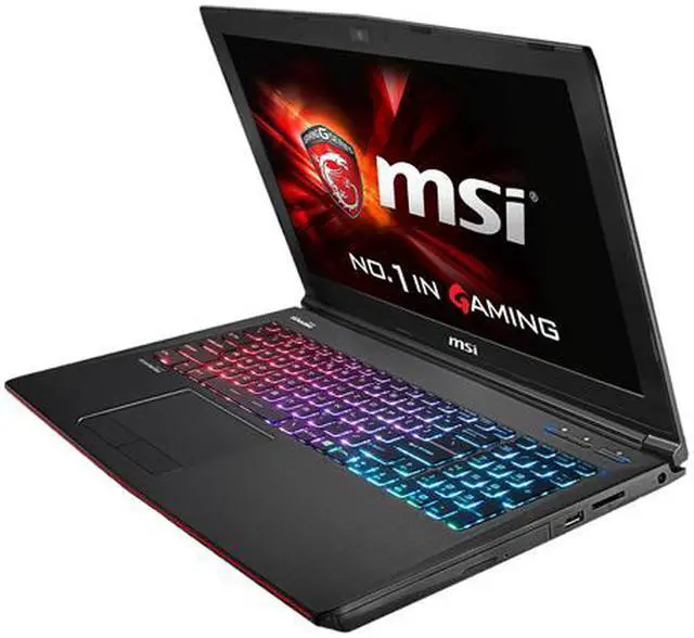 Alt view image 4 of 14 - MSI GE Series - 15.6" NVIDIA GeForce GTX 965M - Intel Core i7-4720HQ - 8GB Memory - - Windows 8.1 64-Bit - Gaming Laptop - (GE62 Apache-002 )