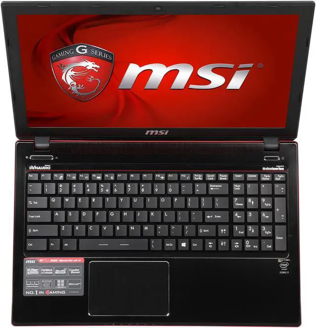 Alt view image 6 of 8 - MSI GE Series - 15.6" NVIDIA GeForce GTX 960M - Intel Core i7-4720HQ  - 8GB Memory - - Windows 8.1 64-Bit - Gaming Laptop - (GE60 Apache Pro-867 )