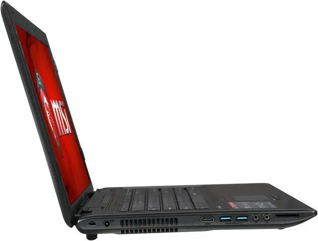 Alt view image 4 of 8 - MSI GP Series - 17.3" NVIDIA GeForce GTX 950M - Intel Core i7-4720HQ  - 8GB Memory - - Windows 8.1 64-Bit - Gaming Laptop - (GP70 Leopard Pro-486 )