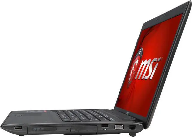 Alt view image 2 of 8 - MSI GP Series - 17.3" NVIDIA GeForce 940M - Intel Core i5-4210H - 8GB Memory - - Windows 8.1 64-bit - Gaming Laptop - (GP70 Leopard-490 )