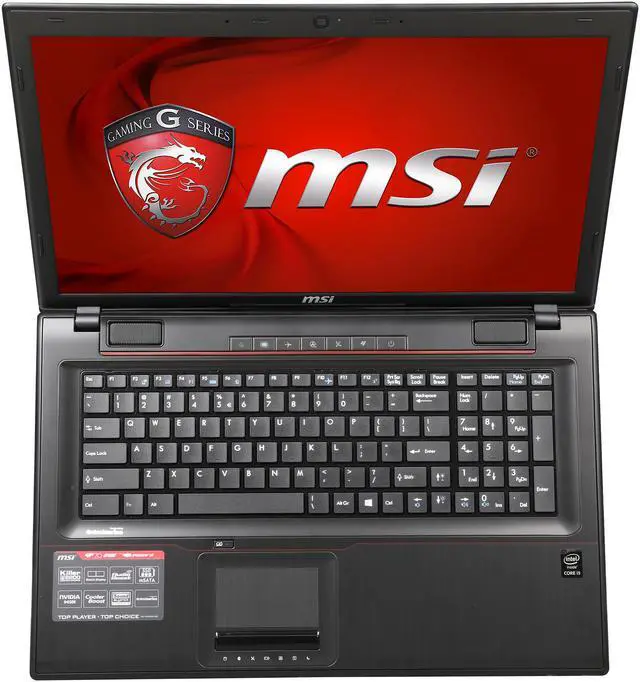 Alt view image 6 of 8 - MSI GP Series - 17.3" NVIDIA GeForce 940M - Intel Core i5-4210H - 8GB Memory - - Windows 8.1 64-bit - Gaming Laptop - (GP70 Leopard-490 )