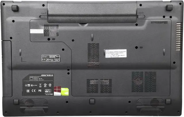 Alt view image 7 of 8 - MSI GP Series - 17.3" NVIDIA GeForce 940M - Intel Core i5-4210H - 8GB Memory - - Windows 8.1 64-bit - Gaming Laptop - (GP70 Leopard-490 )