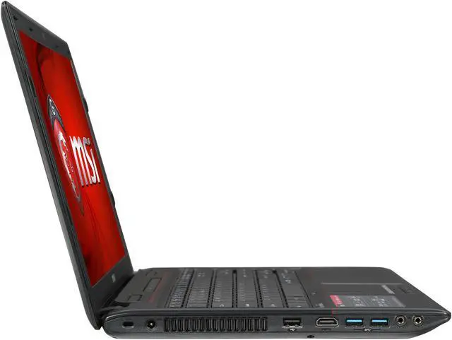Alt view image 4 of 8 - MSI GP Series - 15.6" NVIDIA GeForce GTX 950M - Intel Core i7-4720HQ - 8GB Memory - - Windows 8.1 64-bit - Gaming Laptop - (GP60 Leopard Pro-825 )