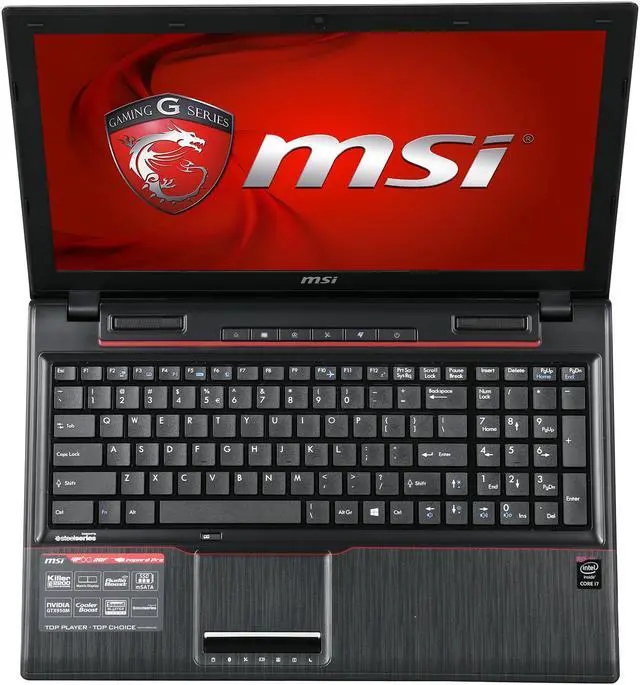 Alt view image 6 of 8 - MSI GP Series - 15.6" NVIDIA GeForce GTX 950M - Intel Core i7-4720HQ - 8GB Memory - - Windows 8.1 64-bit - Gaming Laptop - (GP60 Leopard Pro-825 )