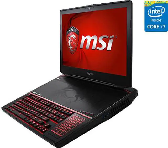 Main image of MSI GT Series - 18.4" NVIDIA GeForce GTX 965M SLI - Intel Core i7-4720HQ - 16GB Memory - 256 GB SSD - Windows 8.1 - Gaming Laptop - (GT80 Titan SLI-094 )