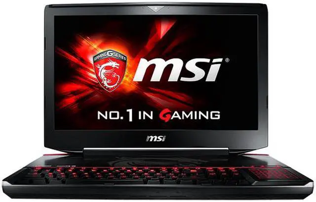 Alt view image 4 of 20 - MSI GT Series - 18.4" NVIDIA GeForce GTX 980M SLI - Intel Core i7-5950HQ  - 24GB Memory - 256 GB SSD - Windows 8.1 64-Bit - Gaming Laptop - (GT80 Titan SLI-263 )