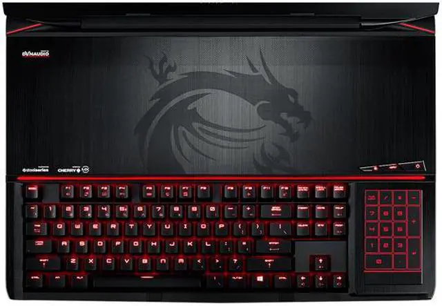 Alt view image 19 of 20 - MSI GT Series - 18.4" NVIDIA GeForce GTX 980M SLI - Intel Core i7-5950HQ  - 24GB Memory - 256 GB SSD - Windows 8.1 64-Bit - Gaming Laptop - (GT80 Titan SLI-263 )
