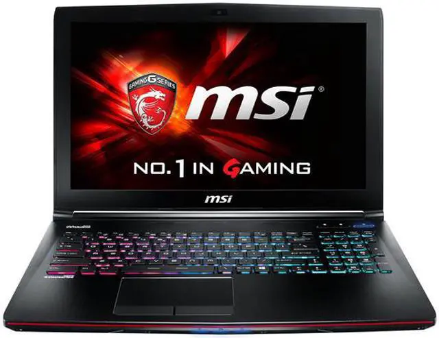 Alt view image 2 of 16 - MSI GE Series GE62 Apache Pro-219 Gaming Laptop 5th Generation Intel Core i7 5700HQ (2.70GHz) 16GB Memory 1TB HDD 128GB SSD NVIDIA GeForce GTX 970M 3 GB GDDR5 15.6" Windows 8.1 64-Bit