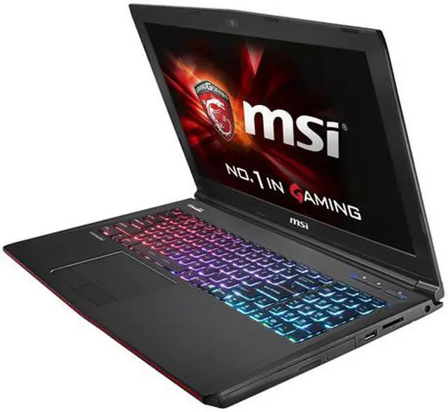 Alt view image 4 of 16 - MSI GE Series GE62 Apache Pro-219 Gaming Laptop 5th Generation Intel Core i7 5700HQ (2.70GHz) 16GB Memory 1TB HDD 128GB SSD NVIDIA GeForce GTX 970M 3 GB GDDR5 15.6" Windows 8.1 64-Bit