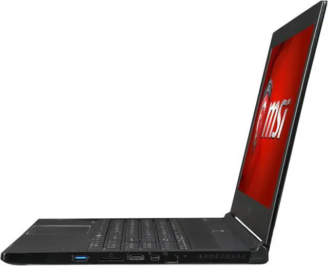 Alt view image 2 of 8 - MSI GS60 Ghost Pro 4K-217 15.6" 4K UHD Gaming Notebook with Quad Core i7-4710HQ 2.50Ghz (3.50Ghz Turbo), 16GB DDR3L RAM, 1TB HDD, 128GB SSD, GeForce GTX 970M 3GB, Windows 8.1