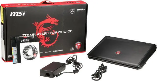 Alt view image 8 of 8 - MSI GT60 Dominator PRO 3K-475 15.6" WQHD+ 3K Gaming Notebook with Quad Core i7-4800MQ 2.70Ghz (3.70Ghz Turbo), 16GB RAM, 1TB HDD, 128GB SSD, GeForce GTX 880M 8GB, Windows 8.1