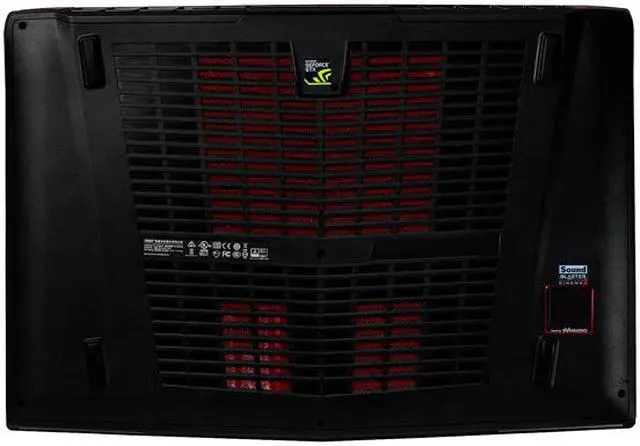 Alt view image 14 of 14 - MSI GT Series GT72 Dominator Pro G-1438 G-sync Gaming Laptop Intel Core i7 5700HQ (2.70GHz) 16GB Memory 1TB HDD 128GB SSD NVIDIA GeForce GTX 980M 4 GB GDDR5 17.3" Windows 8.1 64-Bit