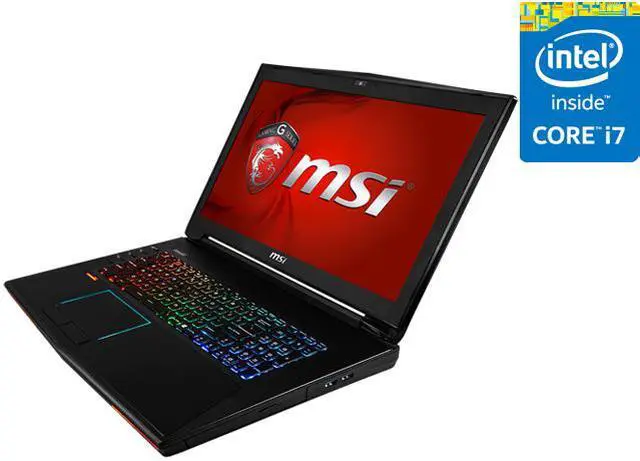 Main image of MSI GT Series GT72 Dominator Pro G-1438 G-sync Gaming Laptop Intel Core i7 5700HQ (2.70GHz) 16GB Memory 1TB HDD 128GB SSD NVIDIA GeForce GTX 980M 4 GB GDDR5 17.3" Windows 8.1 64-Bit