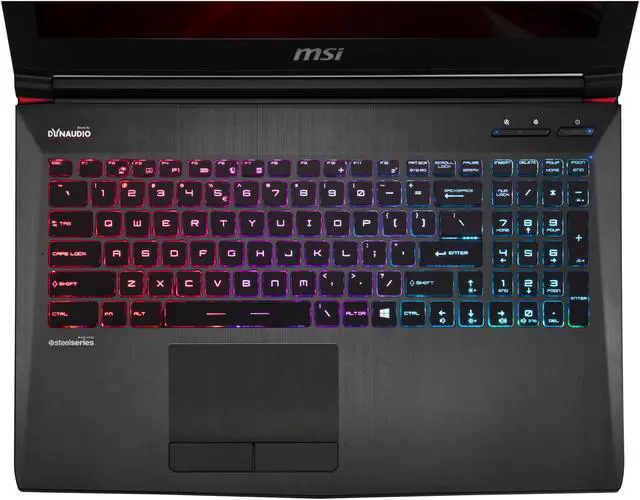 Alt view image 5 of 15 - MSI GE Series - 15.6" NVIDIA GeForce GTX 960M - Intel Core i7-5700HQ  - 12GB Memory - - Windows 8.1 - Gaming Laptop - (GE62 Apache-082 )