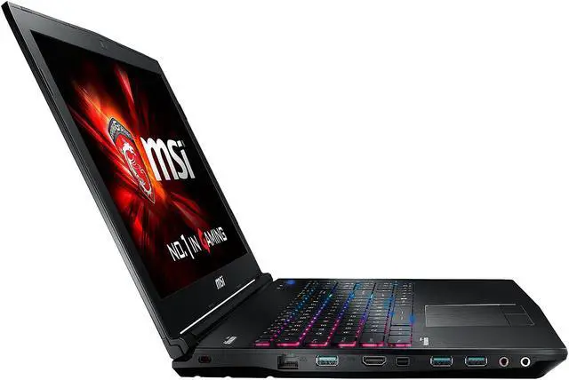 Alt view image 3 of 15 - MSI GE Series - 15.6" NVIDIA GeForce GTX 960M - Intel Core i7-5700HQ  - 12GB Memory - - Windows 8.1 - Gaming Laptop - (GE62 Apache-082 )