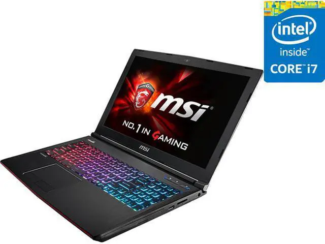 Main image of MSI GE Series - 15.6" NVIDIA GeForce GTX 960M - Intel Core i7-5700HQ  - 12GB Memory - - Windows 8.1 - Gaming Laptop - (GE62 Apache-082 )