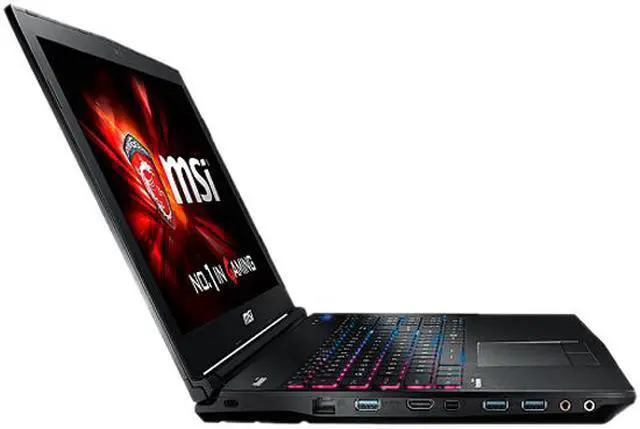 Alt view image 3 of 5 - MSI GE Series - 15.6" NVIDIA GeForce GTX 970M - Intel Core i7-5700HQ - 16GB Memory - 128 GB SSD - Windows 8.1 - Gaming Laptop - (GE62 2QF-232US )