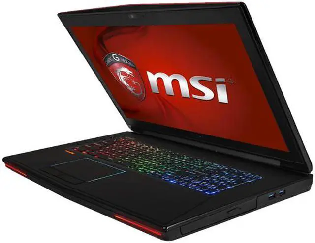 Alt view image 3 of 13 - MSI GT Series - 17.3" NVIDIA GeForce GTX 980M - Intel Core i7-5700HQ  - 16GB Memory - 128 GB M.2 SATA SSD - Windows 10 Home - Gaming Laptop - (GT72 Dominator Pro G-1666 )