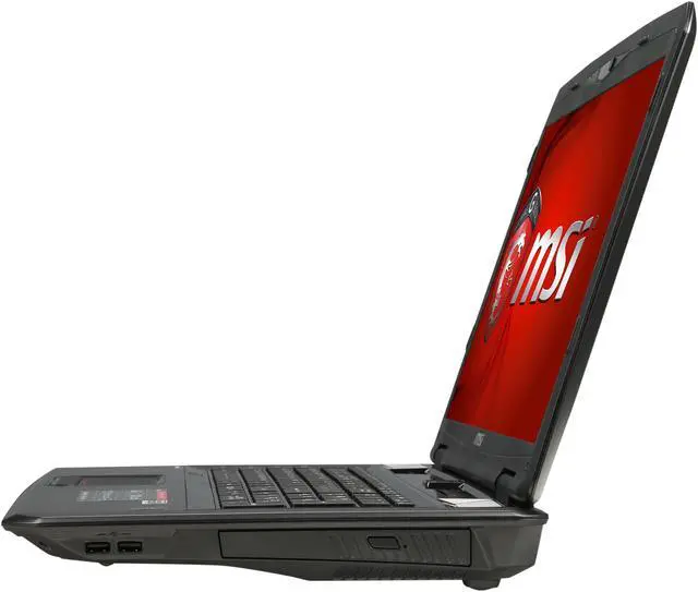 Alt view image 2 of 8 - MSI GT Series - 17.3" NVIDIA GeForce GTX 870M - Intel Core i7-4800MQ  - 8GB Memory - - Windows 8.1 64-Bit - Gaming Laptop - (GT70 Dominator-895 )