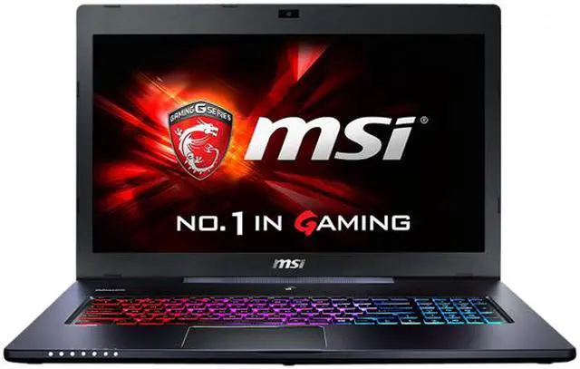 Alt view image 2 of 17 - MSI GS Series GS70 Stealth Pro-006 Gaming Laptop 6th Generation Intel Core i7 6700HQ (2.60 GHz) 16 GB Memory 1 TB HDD 128 GB SSD NVIDIA GeForce GTX 970M 3 GB GDDR5 17.3" Windows 10 Home