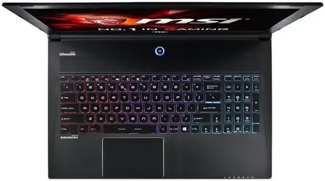 Alt view image 5 of 13 - MSI GS Series GS60 Ghost Pro 4K-053 Gaming Laptop 6th Generation Intel Core i7 6700HQ (2.60 GHz) 16 GB Memory 1 TB HDD 256 GB SSD NVIDIA GeForce GTX 970M 6 GB GDDR5 15.6" 4K IPS Windows 10 Home