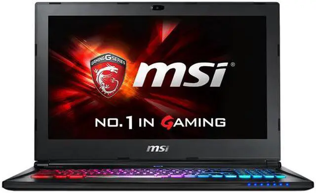Alt view image 2 of 13 - MSI GS Series GS60 Ghost Pro 4K-053 Gaming Laptop 6th Generation Intel Core i7 6700HQ (2.60 GHz) 16 GB Memory 1 TB HDD 256 GB SSD NVIDIA GeForce GTX 970M 6 GB GDDR5 15.6" 4K IPS Windows 10 Home