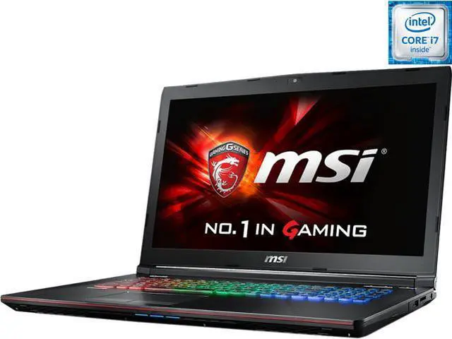 Main image of MSI GE Series GE72 Apache Pro-001 Gaming Laptop 6th Generation Intel Core i7 6700HQ (2.60 GHz) 16 GB Memory 1 TB HDD 128 GB SSD NVIDIA GeForce GTX 970M 3 GB GDDR5 17.3" Windows 10 Home