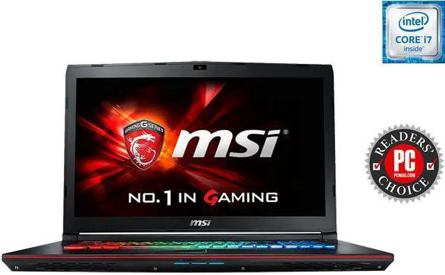 Alt view image 18 of 18 - MSI GE Series GE72 Apache Pro-001 Gaming Laptop 6th Generation Intel Core i7 6700HQ (2.60 GHz) 16 GB Memory 1 TB HDD 128 GB SSD NVIDIA GeForce GTX 970M 3 GB GDDR5 17.3" Windows 10 Home