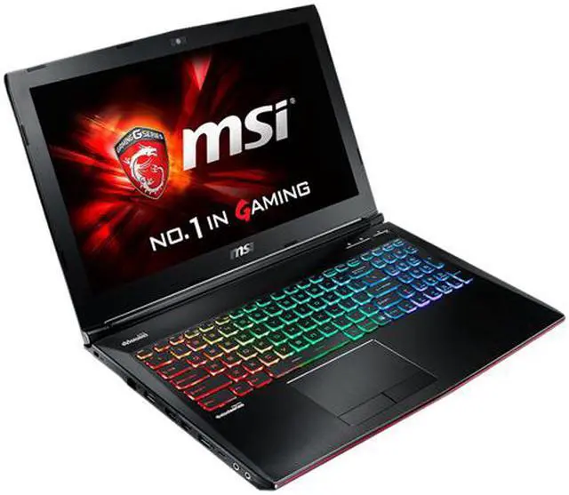 Alt view image 7 of 14 - MSI GE Series GE62 Apache Pro-014 Gaming Laptop 6th Generation Intel Core i7 6700HQ (2.60 GHz) 16 GB Memory 1 TB HDD 128 GB SSD NVIDIA GeForce GTX 960M 2 GB GDDR5 15.6" Windows 10 Home