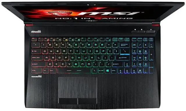 Alt view image 6 of 14 - MSI GE Series GE62 Apache Pro-014 Gaming Laptop 6th Generation Intel Core i7 6700HQ (2.60 GHz) 16 GB Memory 1 TB HDD 128 GB SSD NVIDIA GeForce GTX 960M 2 GB GDDR5 15.6" Windows 10 Home