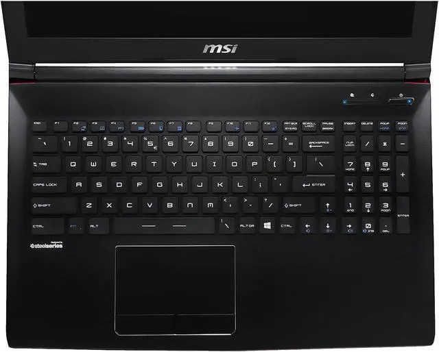 Alt view image 12 of 12 - MSI GP Series GP62 Leopard Pro-042 Gaming Laptop 4th Generation Intel Core i5 4210H (2.90 GHz) 8 GB Memory 1 TB HDD NVIDIA GeForce GTX 950M 2 GB GDDR3 15.6" Windows 8.1
