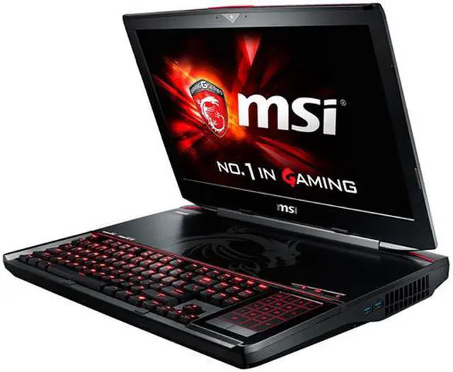 Alt view image 4 of 20 - MSI 18.4" GT80S TITAN SLI-222 Intel Core i7 6920HQ (2.90 GHz) NVIDIA GeForce GTX 980 SLI 64 GB Memory 512 GB SSD 1 TB HDD Windows 10 Home 64-Bit Gaming Laptop-“ONLY @ NEWEGG”