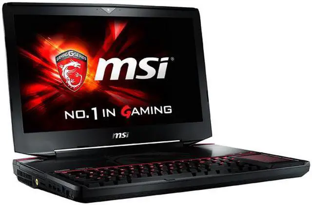 Alt view image 2 of 20 - MSI 18.4" GT80S TITAN SLI-222 Intel Core i7 6920HQ (2.90 GHz) NVIDIA GeForce GTX 980 SLI 64 GB Memory 512 GB SSD 1 TB HDD Windows 10 Home 64-Bit Gaming Laptop-“ONLY @ NEWEGG”