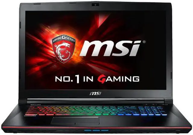 Alt view image 2 of 16 - MSI GE Series - 17.3" NVIDIA GeForce GTX 970M - Intel Core i7-6700HQ - 16GB Memory - 128 GB SSD - Windows 10 Home 64-Bit - Gaming Laptop - (GE72 Apache Pro-070 )