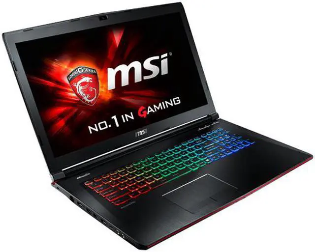 Alt view image 5 of 16 - MSI GE Series - 17.3" NVIDIA GeForce GTX 970M - Intel Core i7-6700HQ - 16GB Memory - 128 GB SSD - Windows 10 Home 64-Bit - Gaming Laptop - (GE72 Apache Pro-070 )