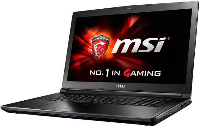 Alt view image 2 of 10 - MSI - 17.3" NVIDIA GeForce GTX 960M - Intel Core i7-6700HQ  - 8GB Memory - - Windows 10 Home 64-Bit Multi-language - Gaming Laptop - (GL72 6QF-405 )