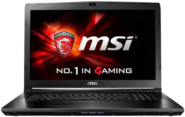 Alt view image 2 of 9 - MSI - 17.3" NVIDIA GeForce GTX 950M - Intel Core i5-6300HQ  - 8GB Memory - - Windows 10 Home 64-Bit Multi-language - Gaming Laptop - (GL72 6QD-001 )