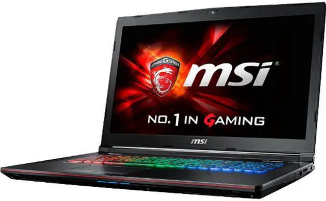 Main image of MSI 17.3" GE72 Apache Pro-092 Intel Core i7 6700HQ (2.60 GHz) NVIDIA GeForce GTX 970M 16 GB Memory 1 TB HDD Windows 10 Home Gaming Laptop
