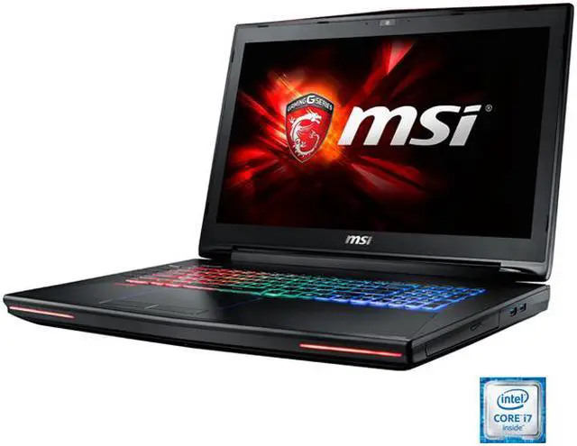 Main image of MSI 17.3" GT72 Dominator G-1253 Intel Core i7 6700HQ (2.60 GHz) NVIDIA GeForce GTX 970M 16 GB Memory 512 GB SSD Windows 10 Home 64-Bit Gaming Laptop -“ONLY @ NEWEGG”