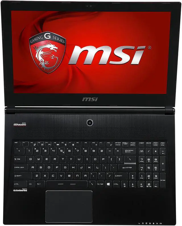 Alt view image 7 of 8 - MSI GS Series - 15.6" NVIDIA GeForce GTX 970M - Intel Core i7-6700HQ - 16GB Memory - 256 GB SSD - Windows 10 Home 64-Bit - Gaming Laptop - IPS (GS60 Ghost Pro 4K-053 )