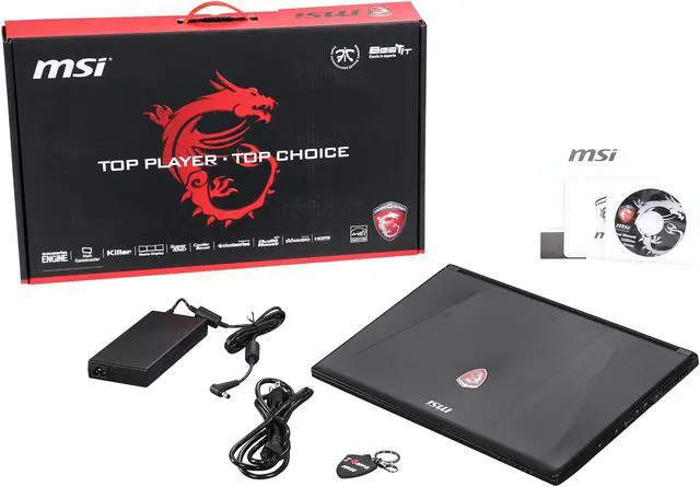 Alt view image 9 of 8 - MSI GS Series - 15.6" NVIDIA GeForce GTX 970M - Intel Core i7-6700HQ - 16GB Memory - 256 GB SSD - Windows 10 Home 64-Bit - Gaming Laptop - IPS (GS60 Ghost Pro 4K-053 )