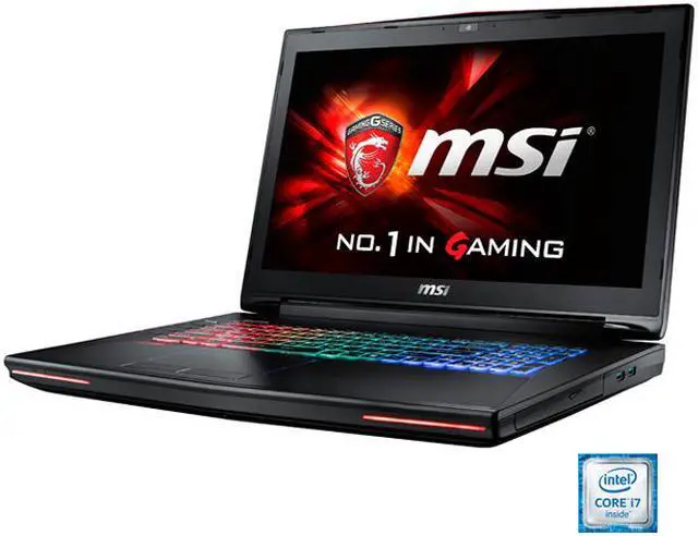 Main image of MSI 17.3" GT72VR Dominator-033 Intel Core i7 6700HQ (2.60 GHz) NVIDIA GeForce GTX 1060 G-Sync Gaming Laptop VR Ready 16 GB Memory 256 GB SSD 1 TB HDD Windows 10 Home 64-Bit
